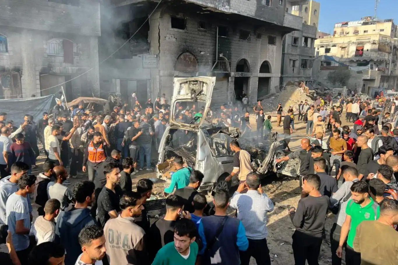 İşgal rejimi Gazze’yi bombaladı: 22 şehit