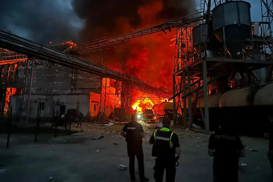 Ukrainian drones hit major power plant near Moscow