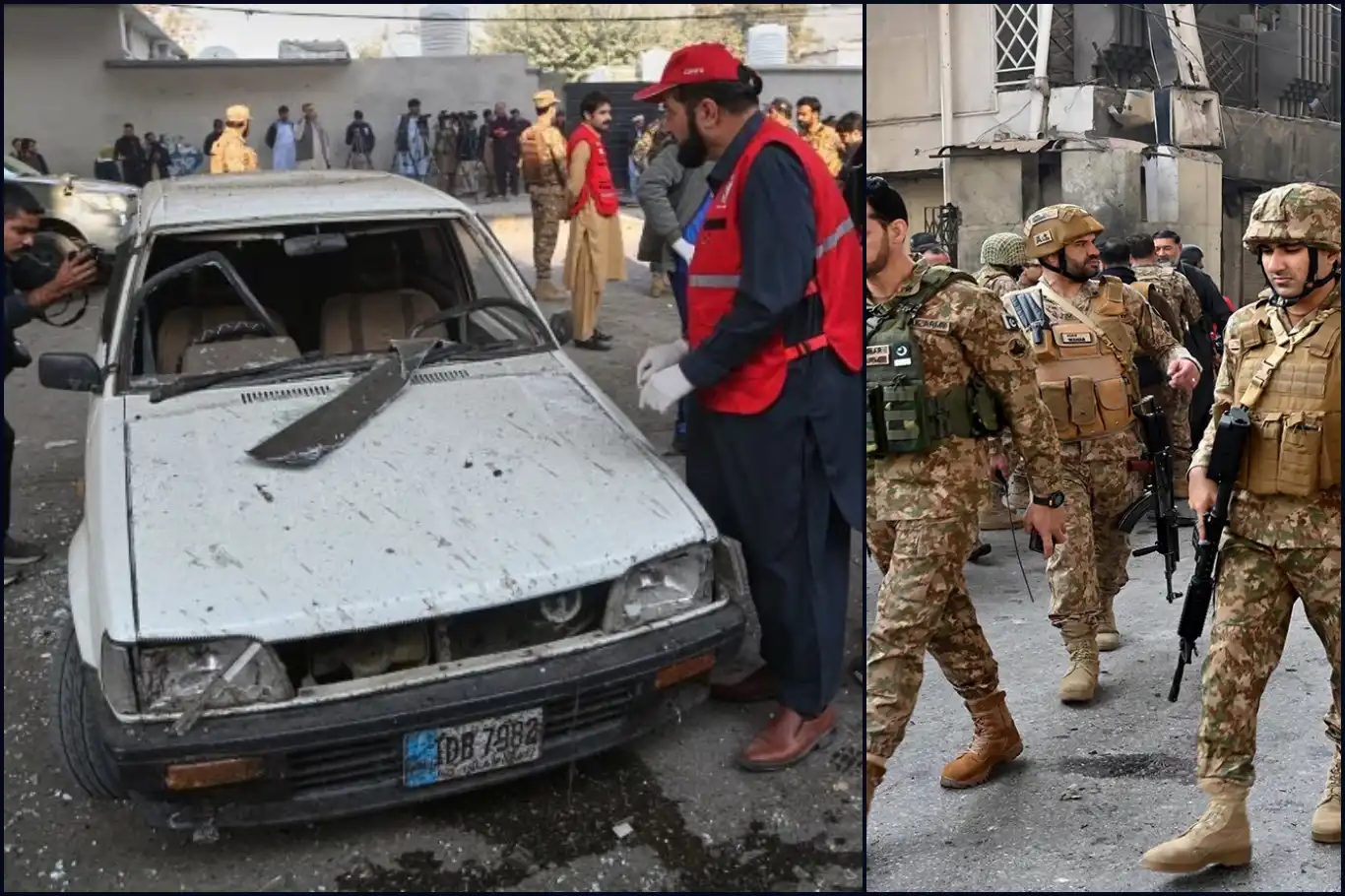 Pakistan: Suicide attack on paramilitary base kills three in Peshawar