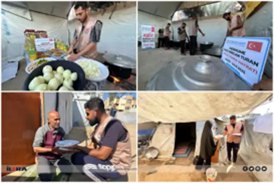 Orphans Foundation continues daily meal distribution in Gaza