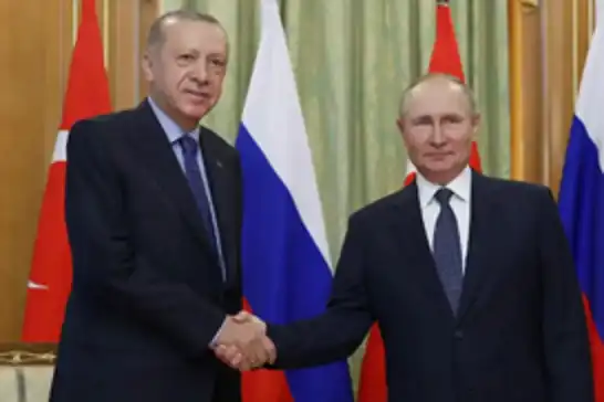 الرئيس أردوغان يجري اتصالًا هاتفيًا مع الرئيس الروسي بوتين