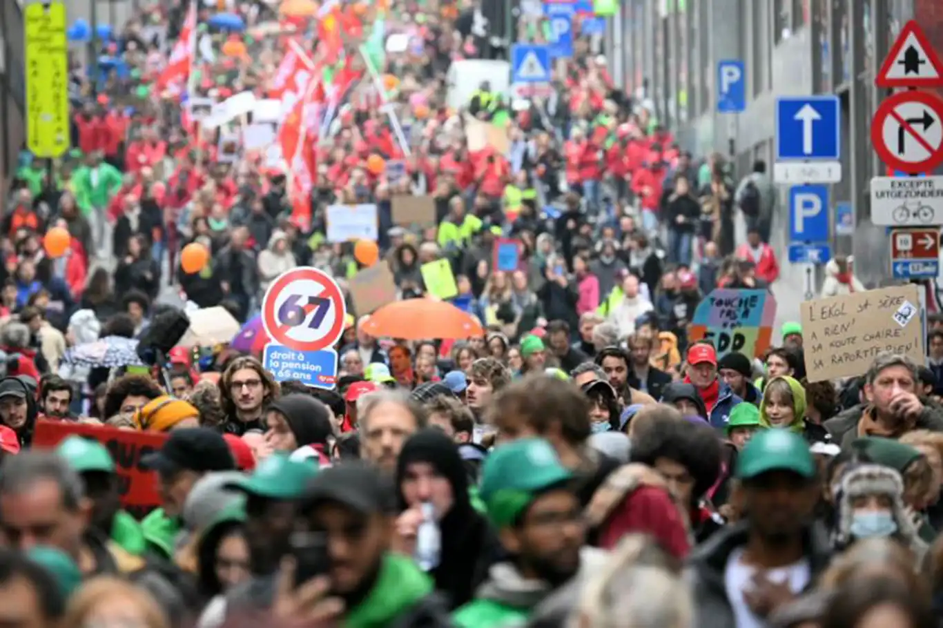 Belçika'da 3 günlük genel grev 