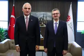 Kültür ve Turizm Bakanı Ersoy, İletişim Başkanlığını ziyaret etti