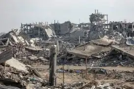 رغم الاتفاق المبرم..قوات الاحتلال الصهيوني  يواصل قصف ونسف المنازل شرقي غزة