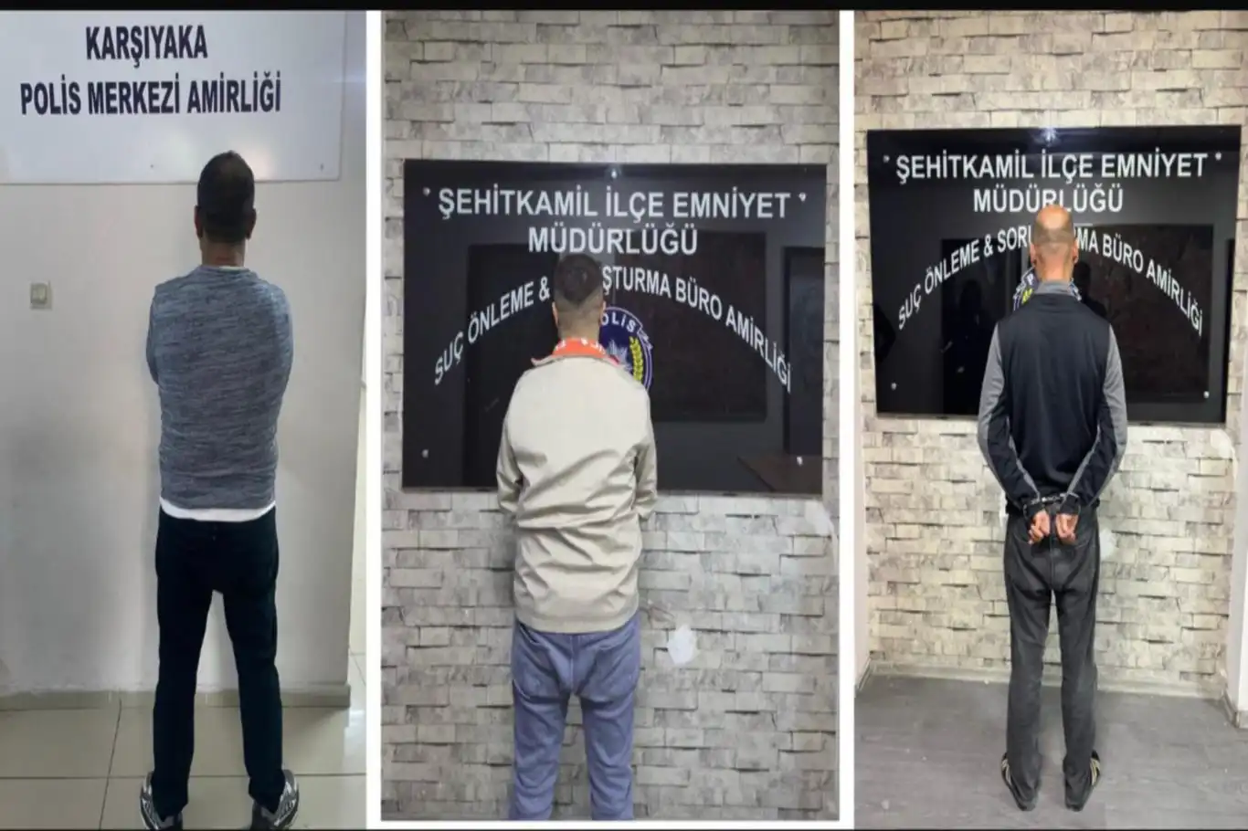 Gaziantep'te haklarında kesinleşmiş hapis cezaları bulunan 3 kişi yakalandı
