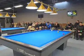 Malatya'da 3 bant bilardo turnuvası sona erdi