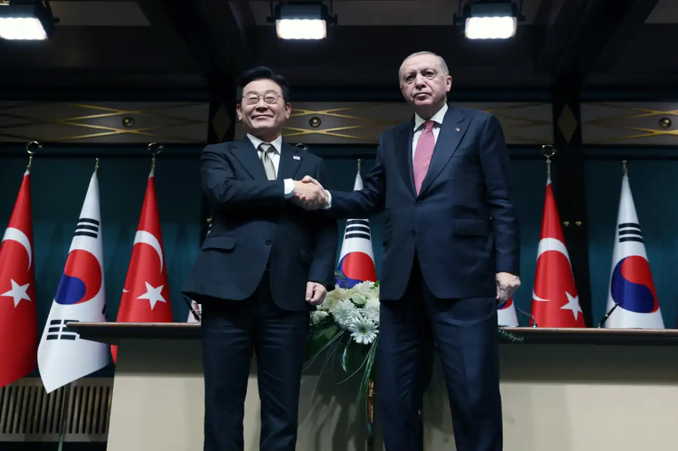 Erdoğan, South Korean President Lee herald "new milestone" in bilateral ties