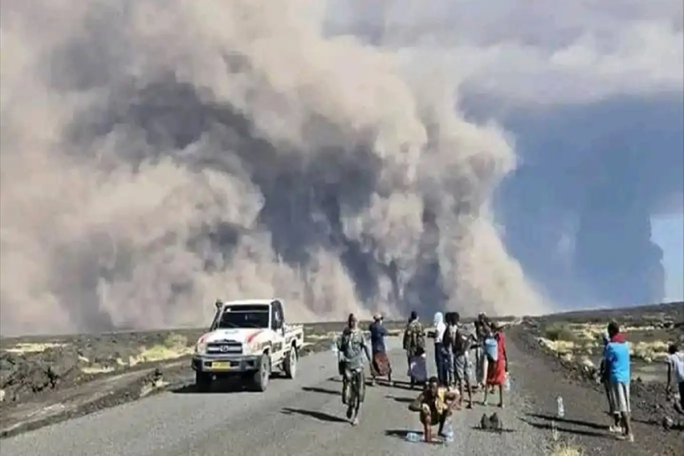 Ethiopian volcano Hayli Gubbi erupts after 12,000 years of dormancy