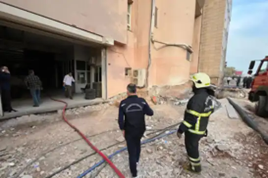 Li Rihayê di avahîya dadgehê de teqîn: 1 birîndar