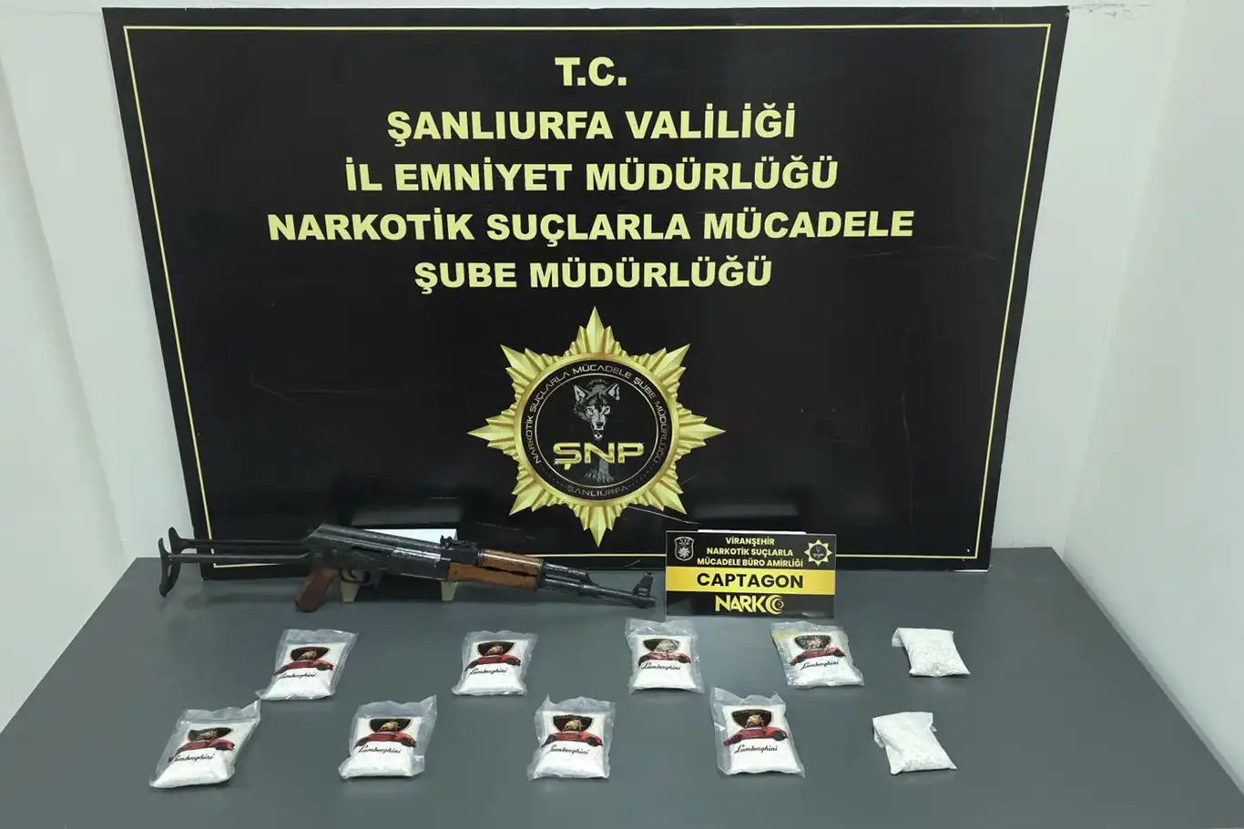 Şanlıurfa’da uyuşturucu operasyonu