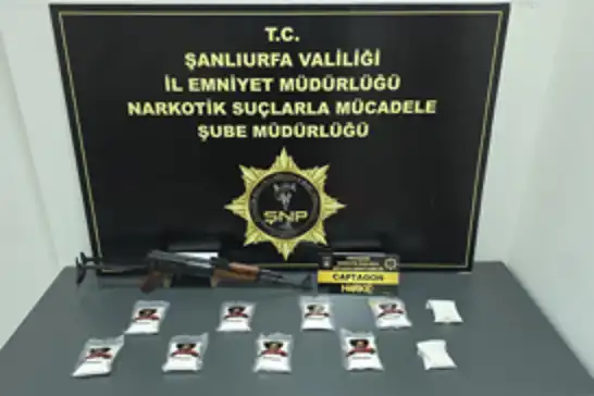 Şanlıurfa’da uyuşturucu operasyonu