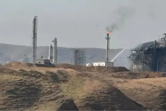 Drone attack halts production at Iraq's Khor Mor gas field, triggering massive power outages