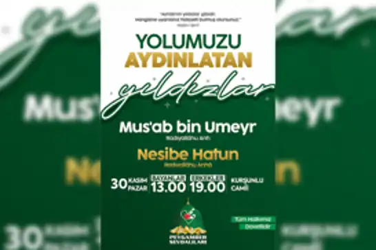 Diyarbakır'da "Yolumuzu Aydınlatan Yıldızlar" programına davet