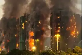 Death toll climbs to 94 as firefighters extinguish massive Hong Kong blaze