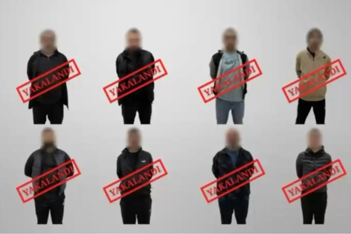 Gürcistan'da yakalanan 8 suçlu Türkiye'ye getirildi