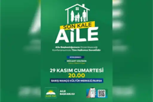 HÜDA PAR Bursa'da Aile Konferansı düzenleyecek