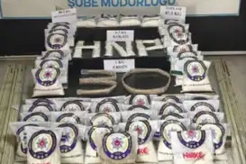 Hakkari’de 87 kilogram uyuşturucu ele geçirildi
