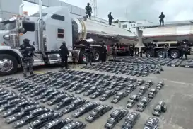 لە ڤەنزوێلا لە تانکەری سووتەمەنی دەست بەسەر زیاتر لە ٥٠٠ کیلۆگرام کۆکایندا گیرا