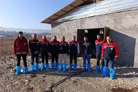 Siirt’te üreticiye destek amaçlı 48 angus gebe düve teslim edildi