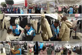 Yetimler Vakfı, Gaziantep'te yüzlerce yetim çocuğa kıyafet yardımı ulaştırdı