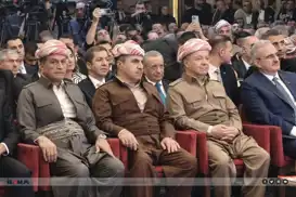 بارزانی لە پارێزگای شرنەخ بەشداریی لە چوارەمین سیمپۆزیەمی مەلای جزیری کرد