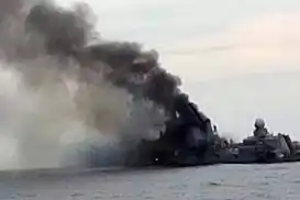 الاستخبارات الأوكرانية تنشر لحظة استهداف ناقلتي نفط روسيتين في البحر الأسود