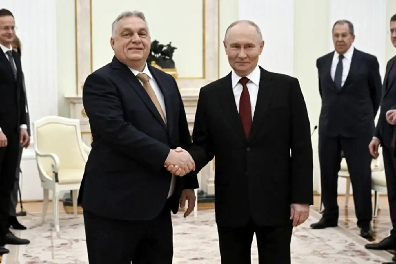 Vladimir Putin, Viktor Orban ile görüştü