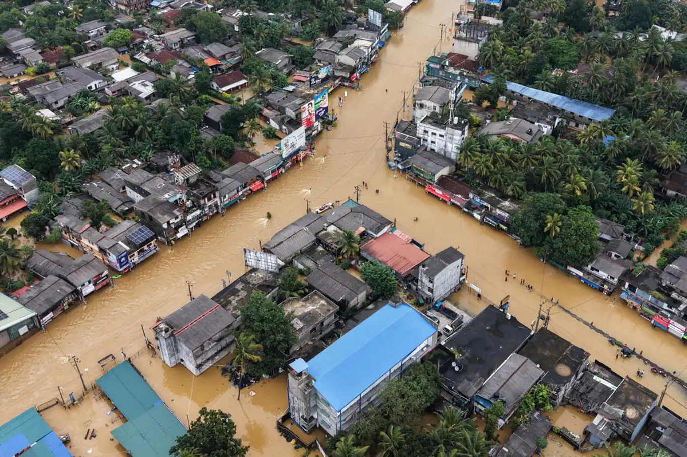 Sri Lanka'da şiddetli yağışlar sel ve heyelana yol açtı: 153 ölü, 191 kayıp