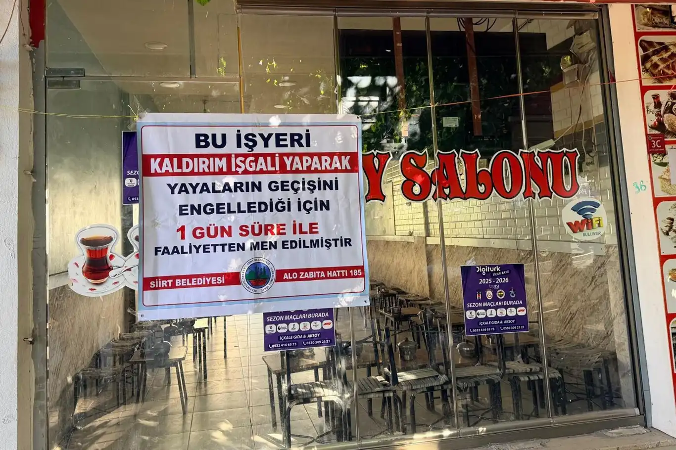 Siirt’te 340 iş yeri kontrol edildi, 2 işletme geçici olarak kapatıldı