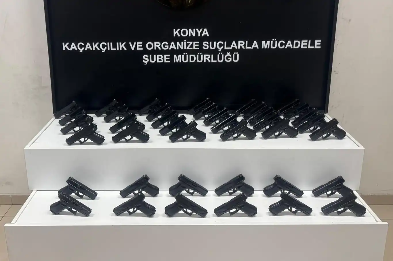 Konya'da yasa dışı silah operasyonu