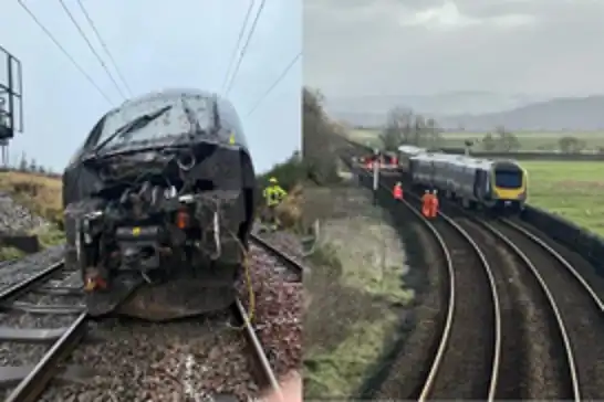 İngiltere'de tren raydan çıktı: 4 yaralı