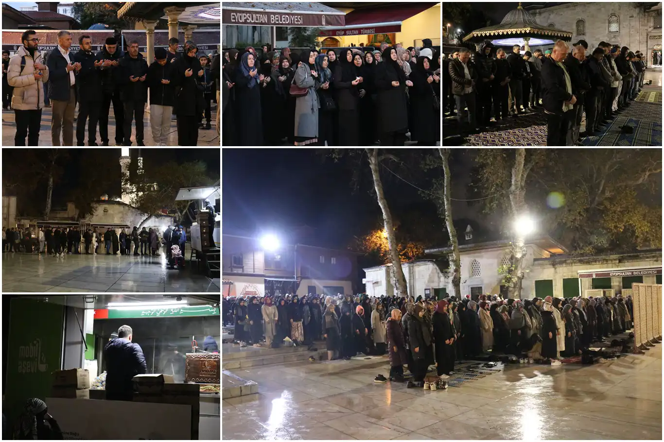 Öğrenci ve veliler Gazze için sabah namazında buluştu