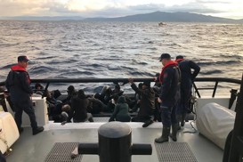 75 irregular migrants rescued off Izmir, Türkiye