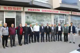 Milletvekili Dinç'ten Mersin Çermikliler Derneği’ne ziyaret
