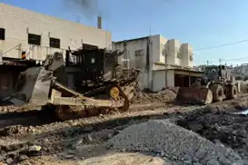 الاحتلال الصهيوني يخلّف دمارًا واسعًا خلال انسحابه من مدينة طوباس