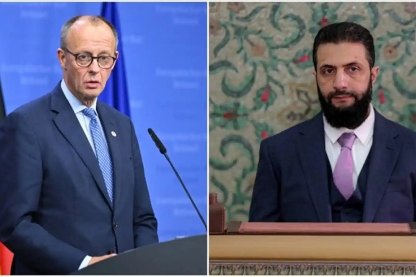 المستشار الألماني ميرتس يدعو الرئيس السوري الشرع لزيارة برلين لبحث عودة اللاجئين