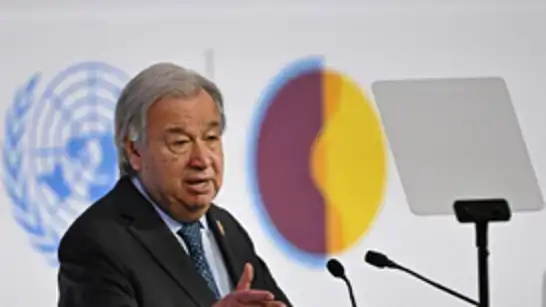 الأمين العام للأمم المتحدة يدعو إلى مسار سياسي يكفل للشعب الفلسطيني إقامة دولته المستقلة