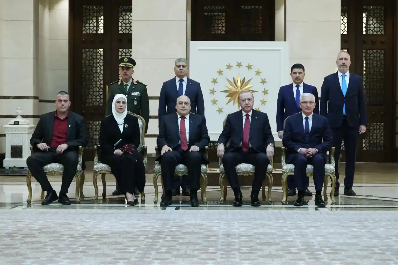 الرئيس أردوغان ييتسلم أوراق اعتماد سفراء لبنان وغانا وفلسطين وغينيا واليابان