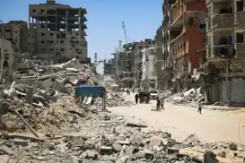 رژیم صهیونیستی آتش‌بس را نقض می‌کند: بمباران شدید در شرق غزه