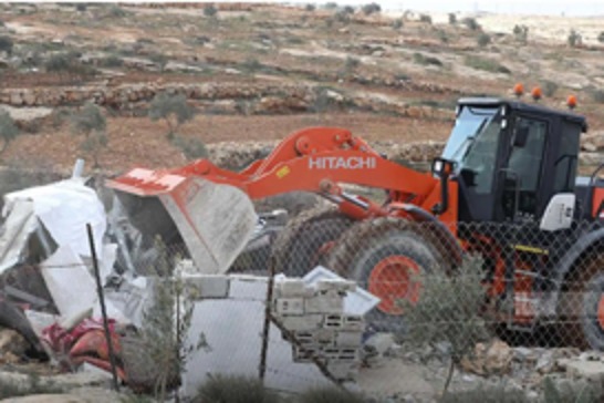 Israeli forces demolish Bedouin homes near occupied Jerusalem