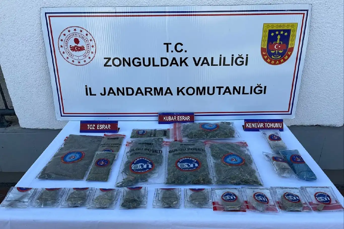 Zonguldak’ta uyuşturucu operasyonu: 3 gözaltı