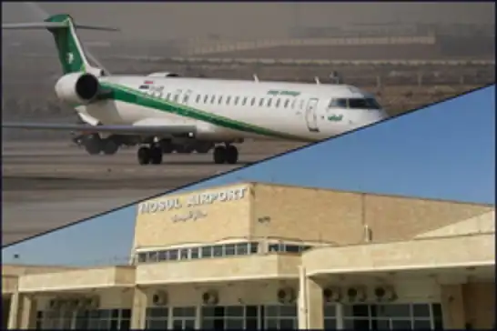 Musul Havalimanına 2014’ten sonra ilk uçak indi