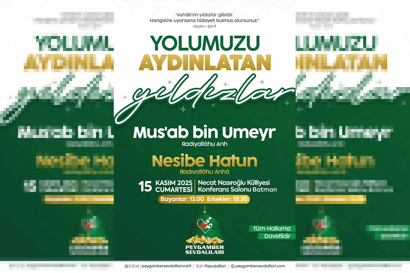 Batman'da "Yolumuzu Aydınlatan Yıldızlar" programı gerçekleşecek