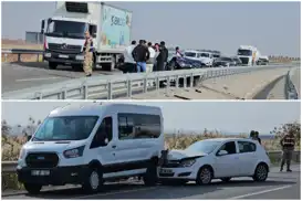 Batman-Bismil yolunda aynı anda 2 ayrı kaza: 2 yaralı