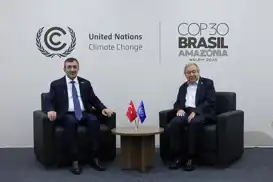 Cumhurbaşkanı Yardımcısı Yılmaz, BM Genel Sekreteri Guterres ile görüştü