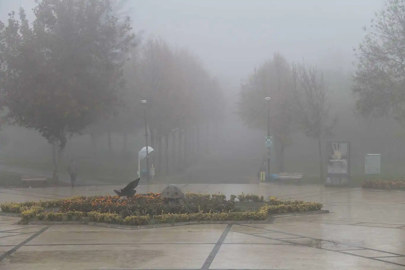 Meteoroloji'den sağanak ve sis uyarısı