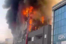 Six killed, one injured in cosmetics factory fire in northwestern Türkiye
