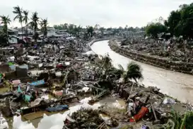 ژمارەی گیانلەدەستدان بەهۆی زریانی کالمایگی لە فلیپین بۆ ٢٠٤ کەس بەرزبووەوە