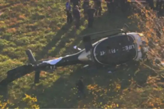 ABD'de ambulans helikopter düştü: Bir ölü 2 yaralı