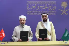 2026 yılı hac protokolü Cidde'de imzalandı